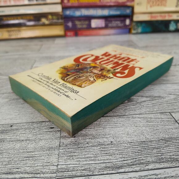 White Columns by Cynthia Van Hazinga 1980 Vtg Historical Romance Paperback Dell - Picture 7 of 11